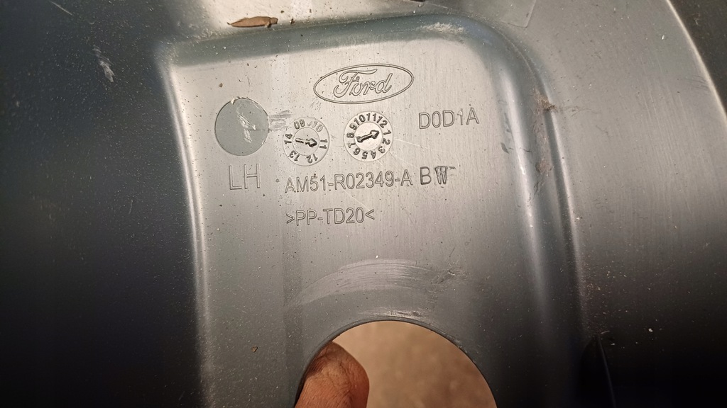 фото №3, Ford c-max mk2 захист поріг ліва am51-r02349-abw