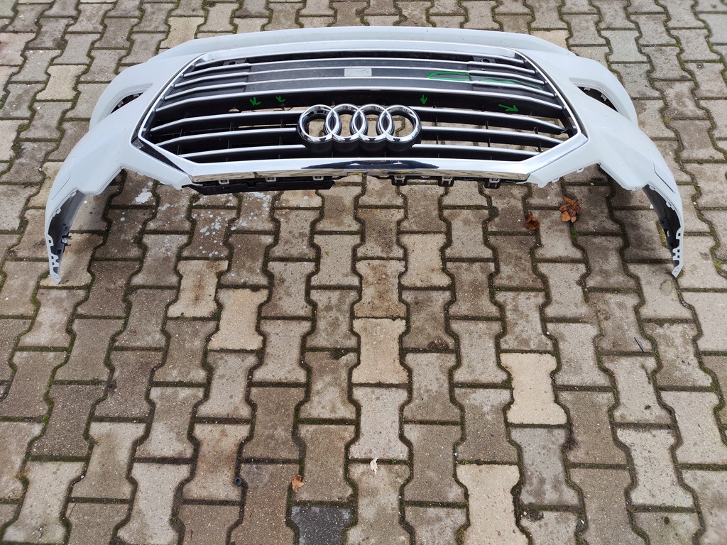 фото №15, Бампер передний решётка радиатора перед audi a6 c8 белый 4k0
