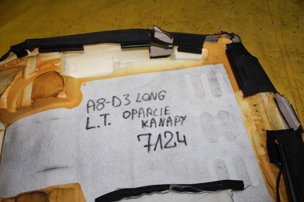 фото №11, Спинка сиденье левый задняя задние a8 d3 long