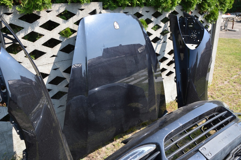 фото №5, Porsche cayenne 7p5 2012 kompletny перед капот бампер лампи крила