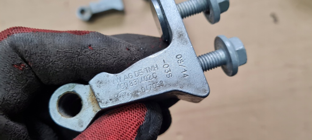 фото №8, A6 c7 4g петля петли дверь правое правый задняя ly7g