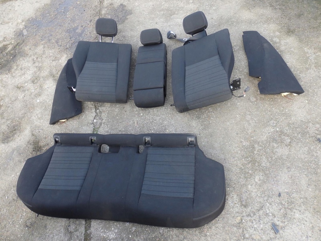 фото №7, Сидіння заднє сидіння оббивка mercedes c-klasa w205 kombi 2014- eu