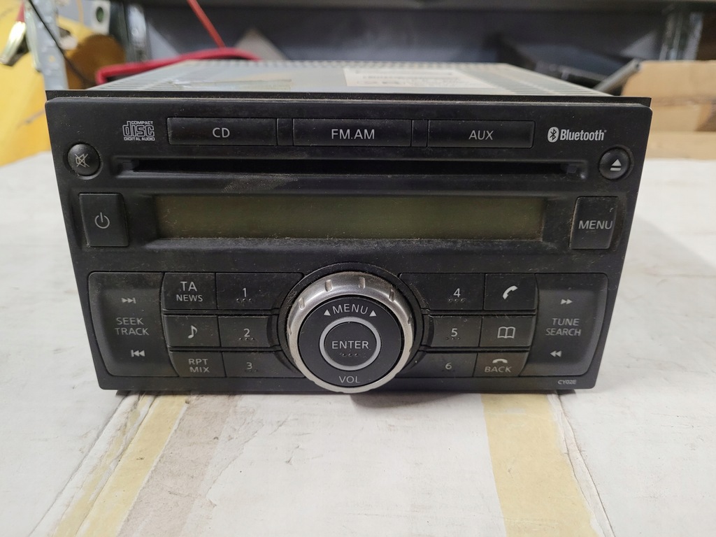 фото №1, Nissan note e11 радіо заводський 28185-9u10a