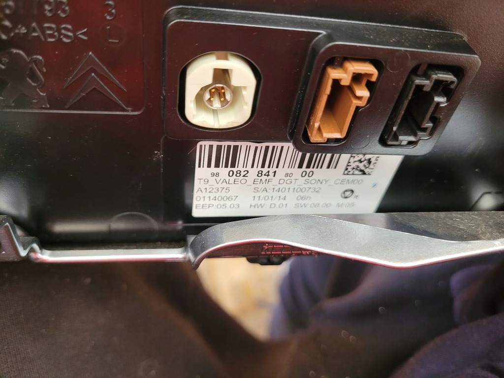 фото №7, Екран дисплей навігація peugeot 308 t9 ii