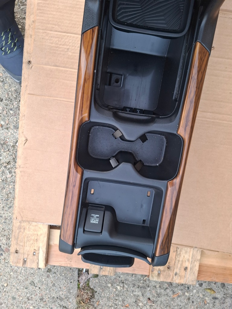 фото №8, Honda crv cr-v cr v 5 v 18- 19- туннель подлокотник панель кожа идеальное состояние