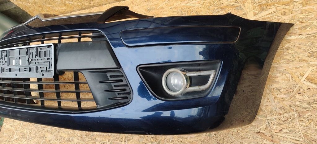 фото №8, Citroen c4 i lift бампер передний перед kompletny granatowy