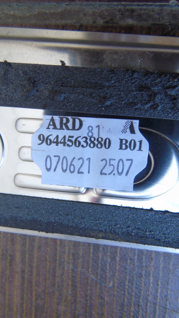 фото №7, Захист накладка поріг перед задня kpl peugeot 407