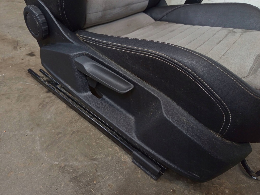 фото №12, Сидіння салон заднє сидіння напівшкіра vw passat b8 kombi підігрів масаж europa