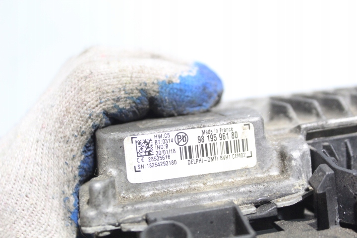 фото №4, Блок управления модуль запуск стоп citroen c3 iii 1.2