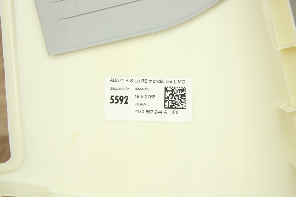 фото №7, Оригинальные обшивка защита стойка b правая audi a6 c7 4g0867244a 38km