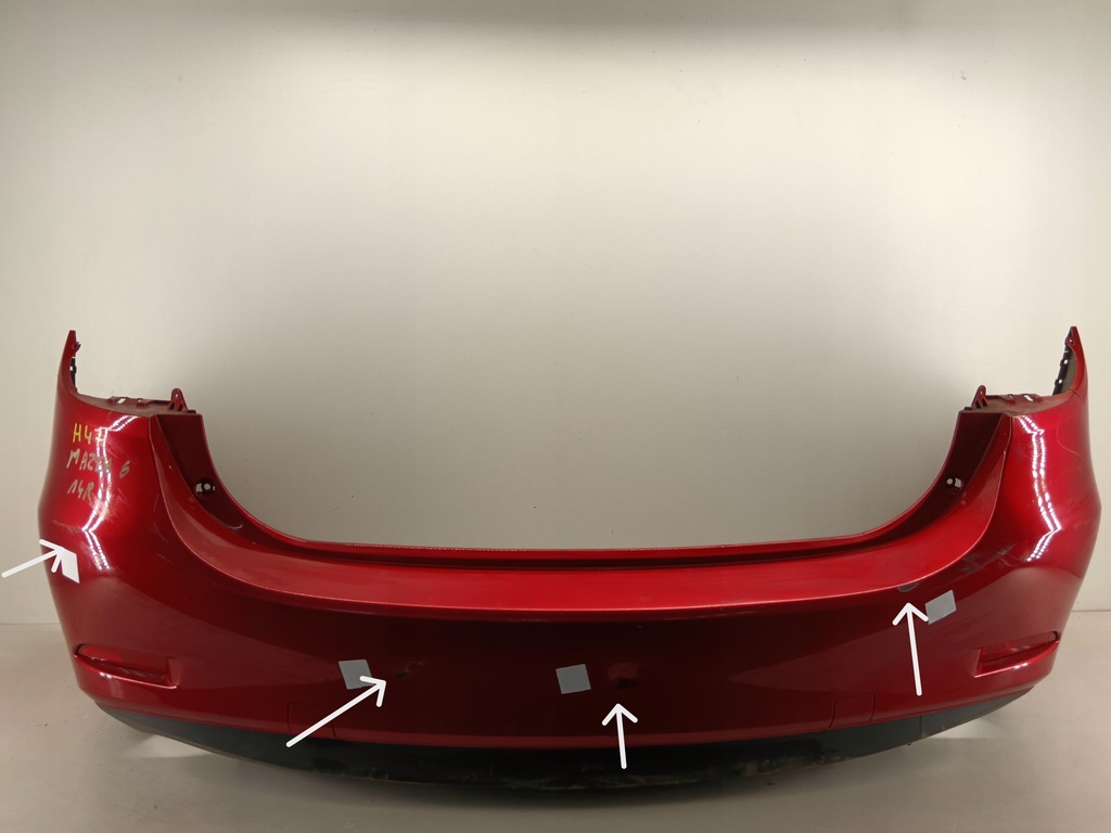 фото №1, Бампер задній задня mazda 6 ii gj 12-15