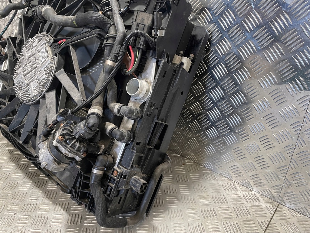 фото №10, Радіатор wody кондиціонера вентилятор комплект bmw f01 f02 4.4 n63