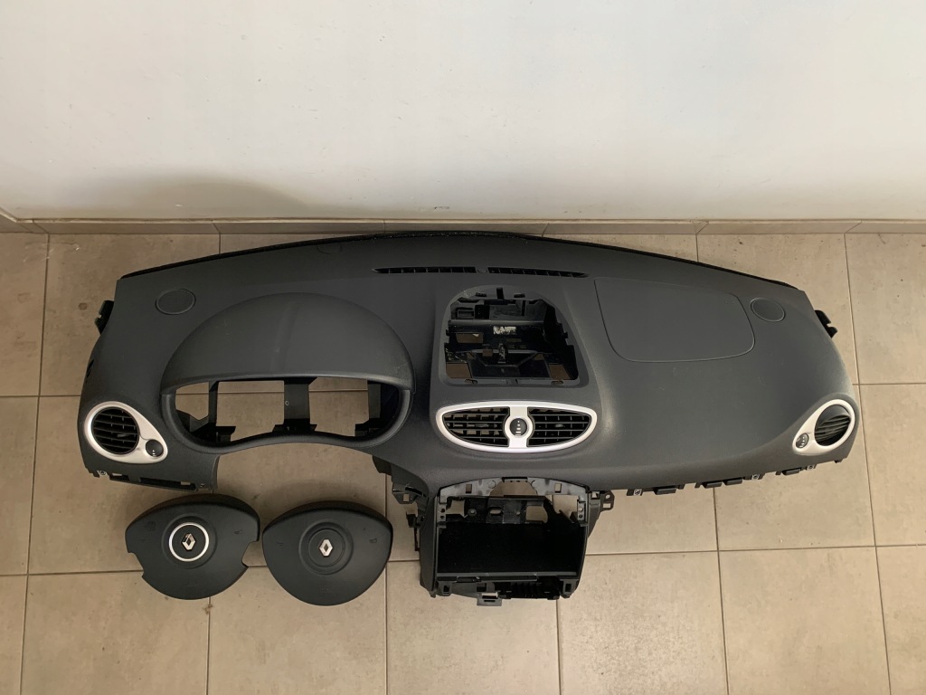 фото №1, Renault clio iii приборная панель подушка водителя пассажира