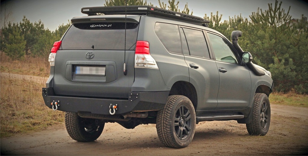 фото №8, Бампер стальной задняя toyota land cruiser j150 09-14