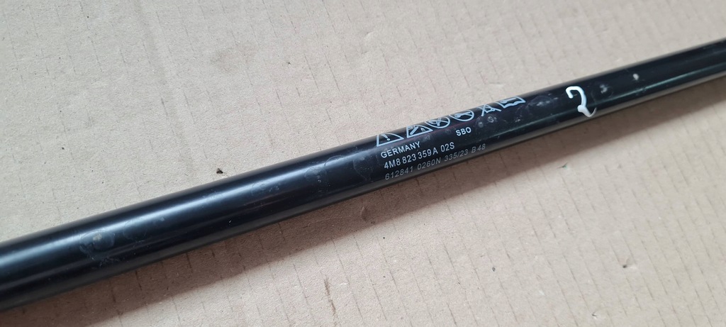 фото №6, Sq8 4m rsq8 q8 привод газовый амортизатор капот перед 4m8823359a