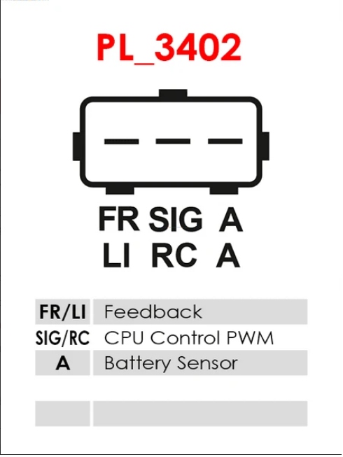 Регулятор генератора are6040s Оригінал