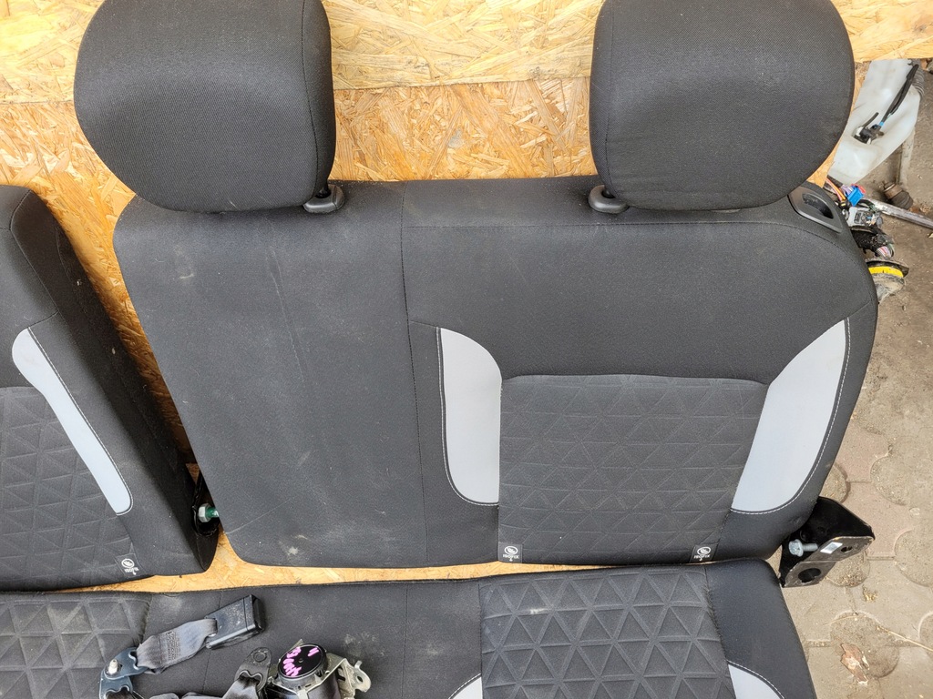 фото №8, Сидіння сидіння заднє сидіння спинка ремені dacia sandero ii stepway