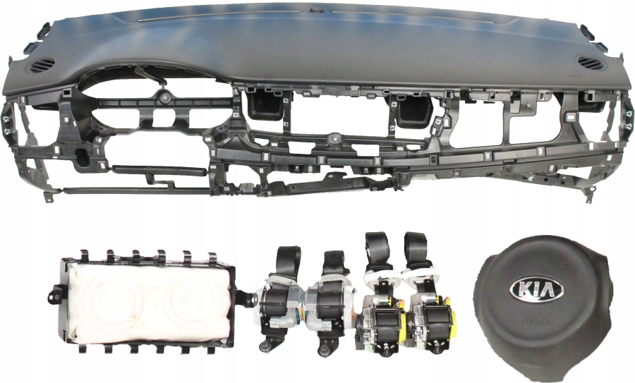 фото №1, Панель приладів консоль подушка безпеки ремені kia rio