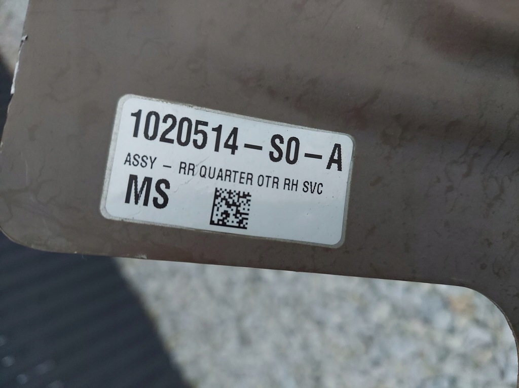 фото №9, Крыло правый задняя задний tesla model s