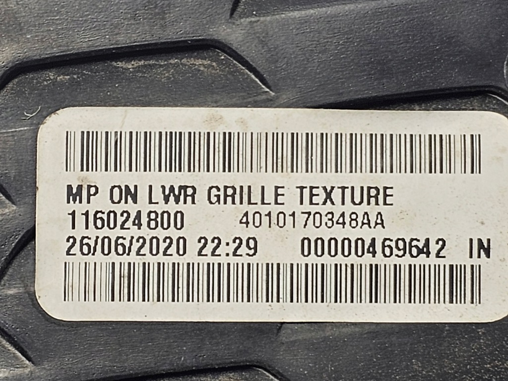 фото №11, Jeep compass 17- решётка бампера dół 5up87trmaa usa