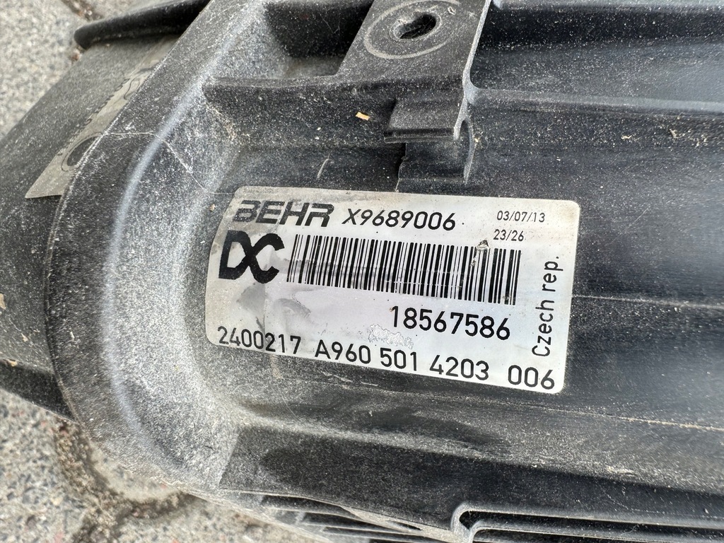 фото №4, Бак бачок розширювальний рідина mercedes actros mp 4 a9605014203