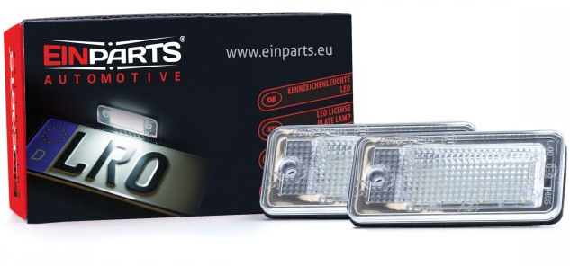 фото №7, Einparts ліхтарі номерного знака led audi a3 8p 2004-2011