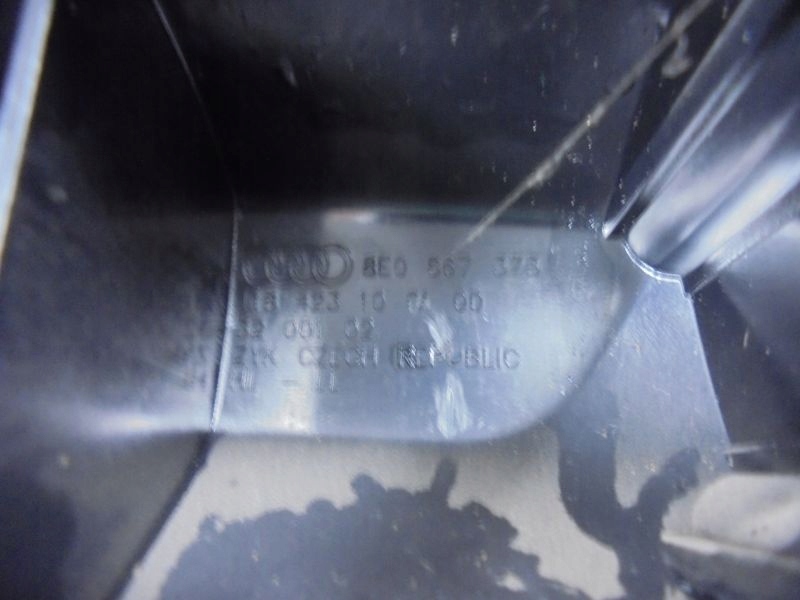 фото №2, Audi a4 b6 кронштейн ручка двері задня ліва