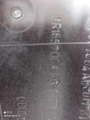 фото №5, Приборная панель консоль приборная панель vw polo 6r1857002