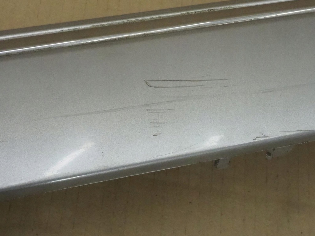 фото №10, Mercedes w210 молдинг бампера левый задняя хром kombi