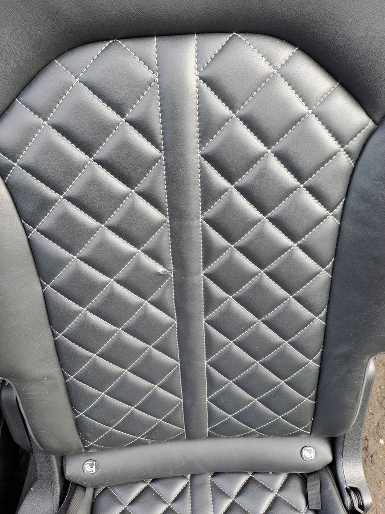 фото №7, Audi q7 4m 16r s-line сиденья заднее сиденье обшивки кожа подогрев 7 легковые