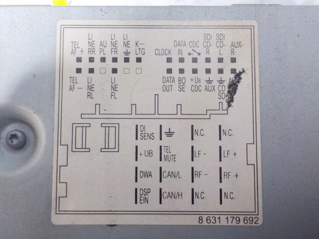 фото №5, Audi a4 b7 2.0 tdi 2007r радіо заводський 8e0035152q