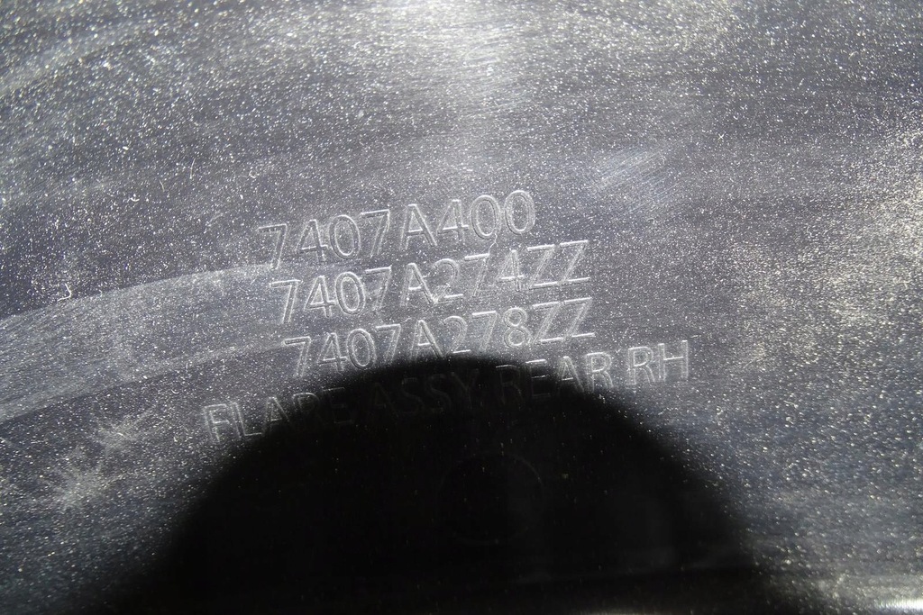 фото №11, Mitsubishi оригинальный номер 7407a274zz молдинг крыла