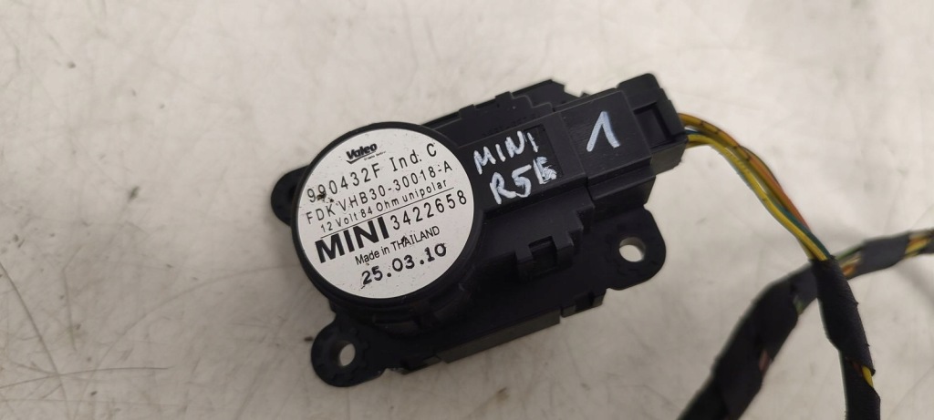 фото №1, Моторчик обдув отопителя mini r56 r57 cabrio one 1,6
