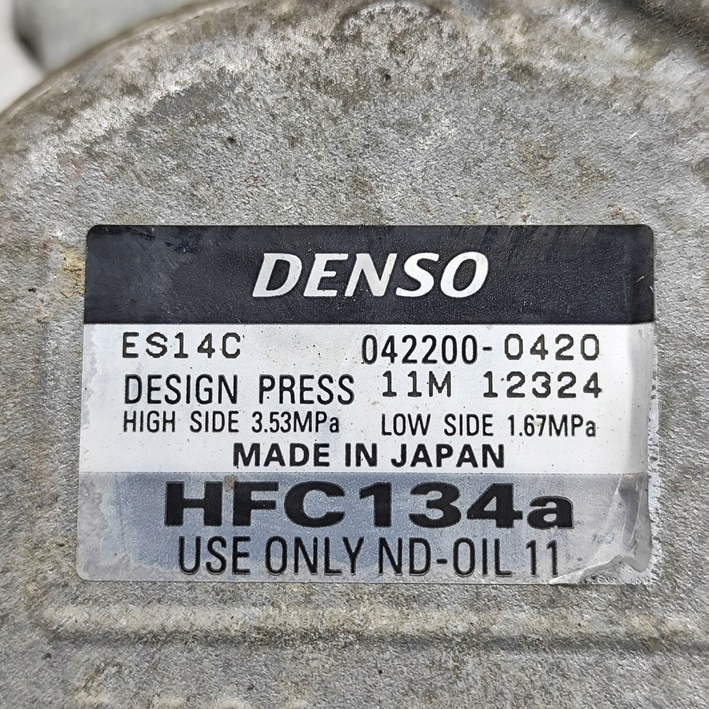 фото №7, Lexus ct 200h 2011 компресор / компресор кондиціонера a/c