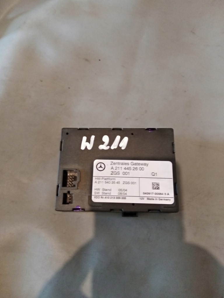 фото №1, E-class w211 04 блок керування модуль замка a2114452600