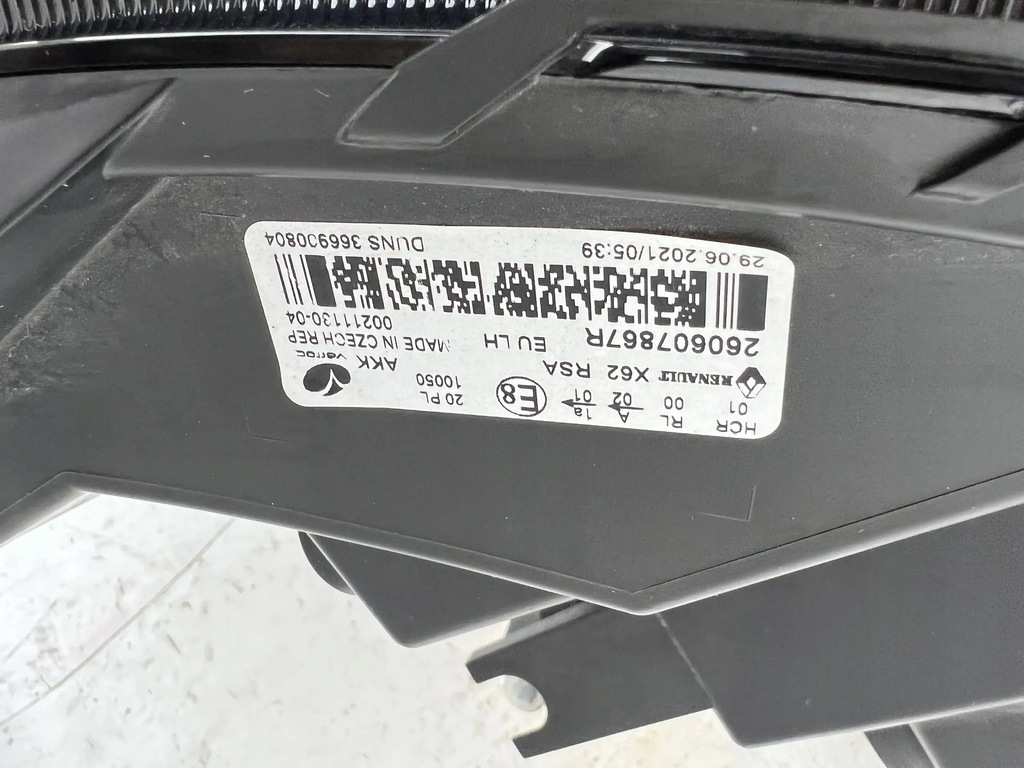 фото №14, Лампа renault master iii ліва перед передня 260607867r