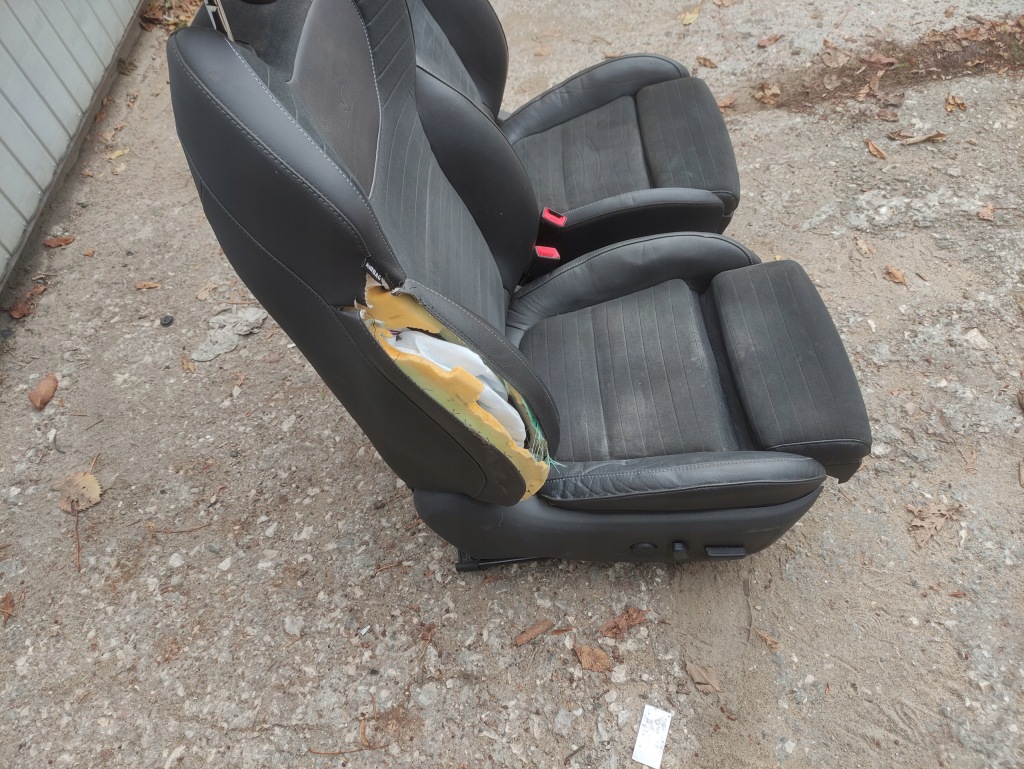 фото №8, Hyundai i30 n i30n iii сиденья перед задняя заднее сиденье кожа alcantara