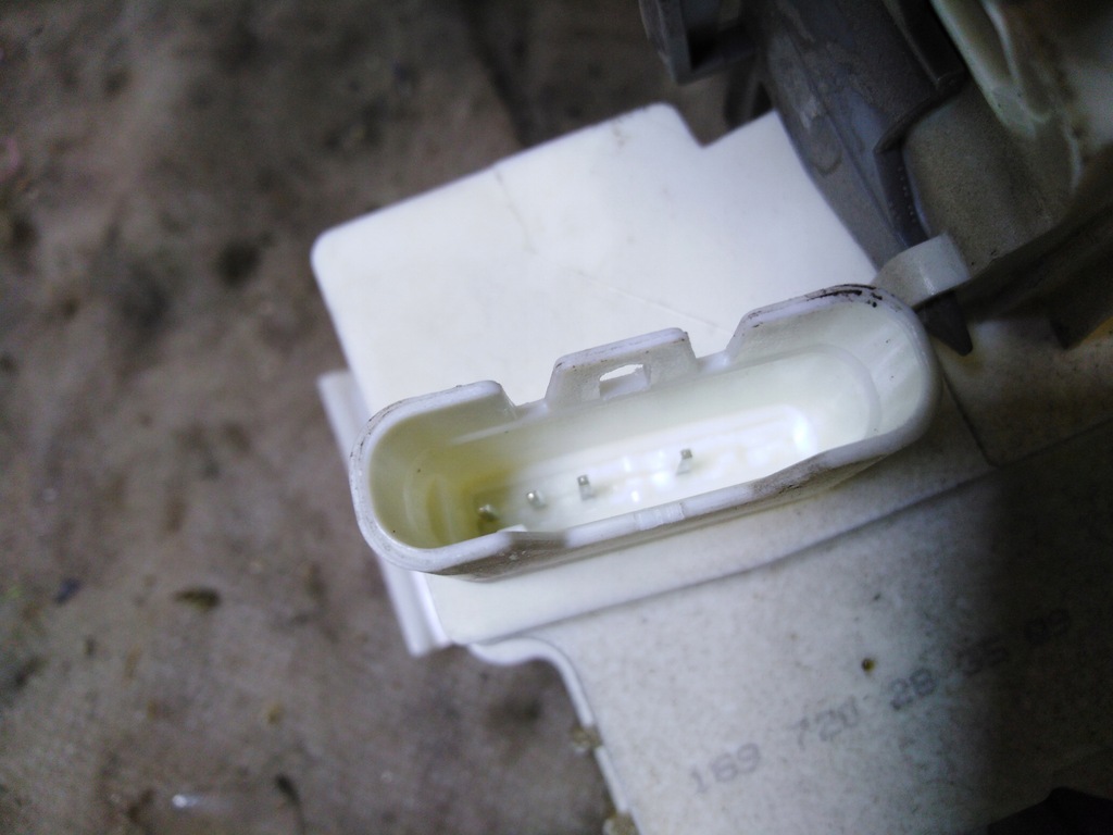 фото №6, Mercedes r w251 замок двері правий перед europ 4 pin