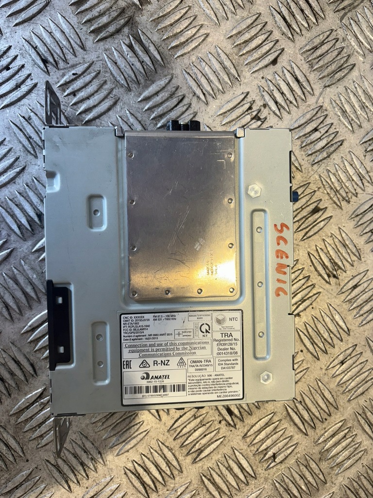 фото №3, Радіо навігація renault scenic iv 4 оригінальний номер 281158637r