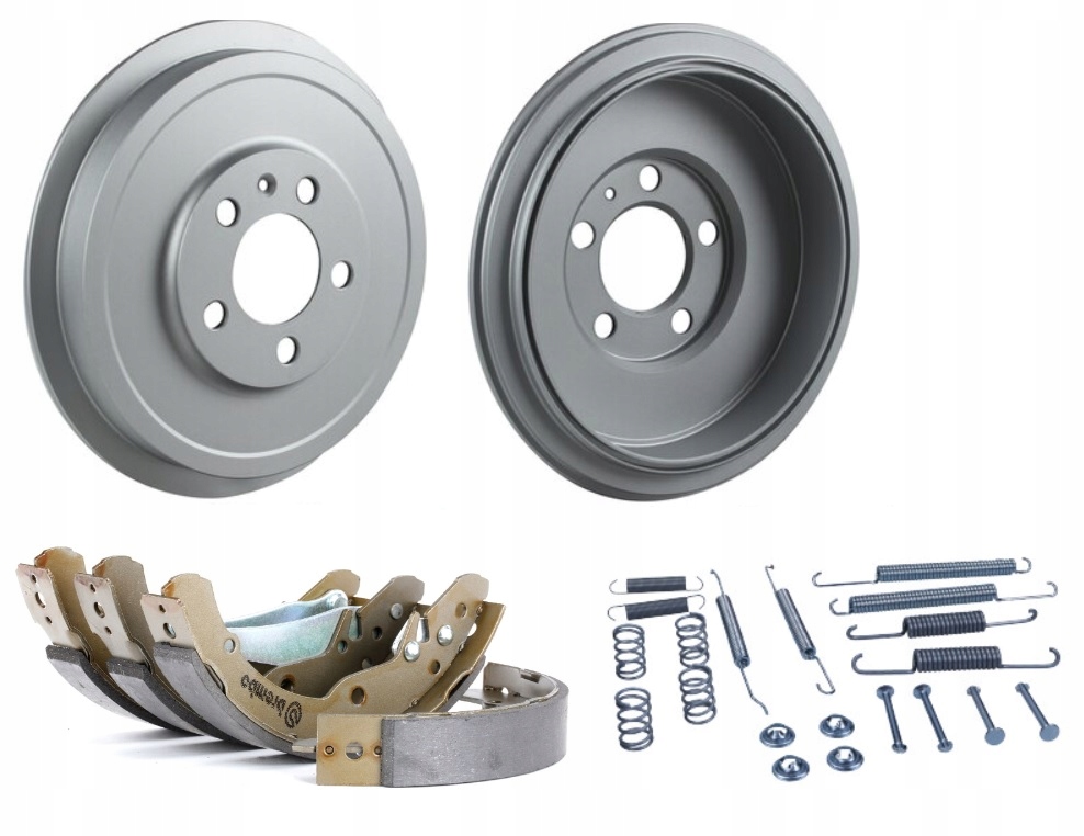 фото №1, Тормозные барабаны тормозные колодки пружины opel corsa d