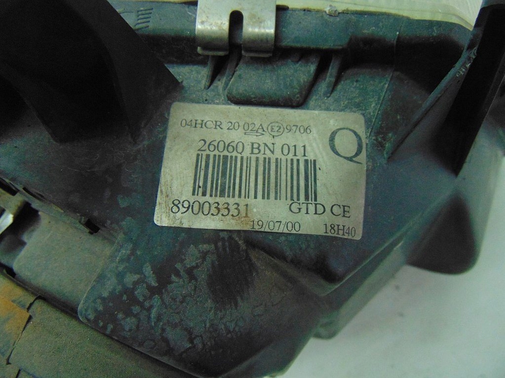 фото №11, Nissan almera n16 2,2di 00r лампа левая передняя