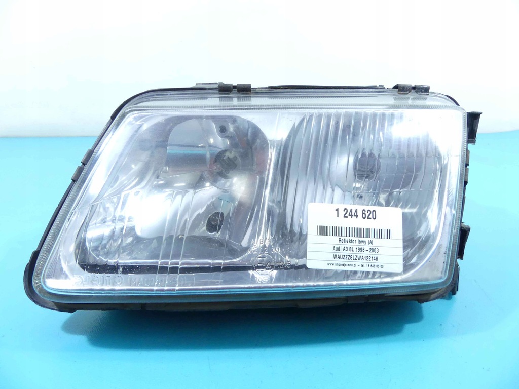 фото №1, Фара левый лампа перед audi a3 8l europa