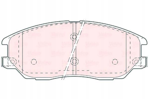 фото №1, Valeo тормозные колодки тормозные hyundai equus / centennial