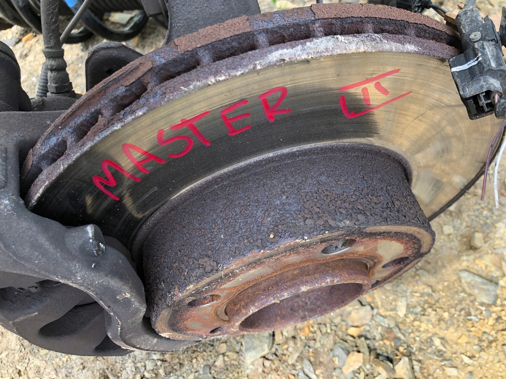 фото №4, Master iii lift 14- амортизационная стойка левый поворотный кулак