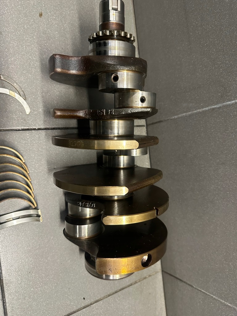 фото №6, Wał коленчатый хороший вкладыши номинал audi a8 d2 2.8 amx 078ab