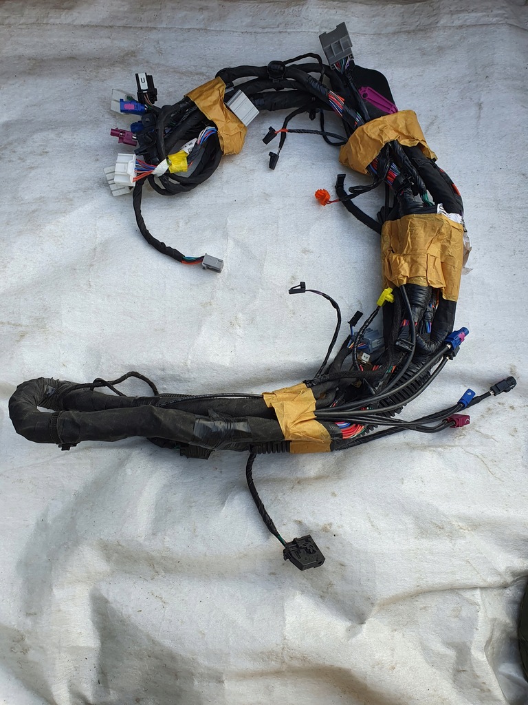 фото №1, Tesla model s джгут електропроводка панелі приладової панелі