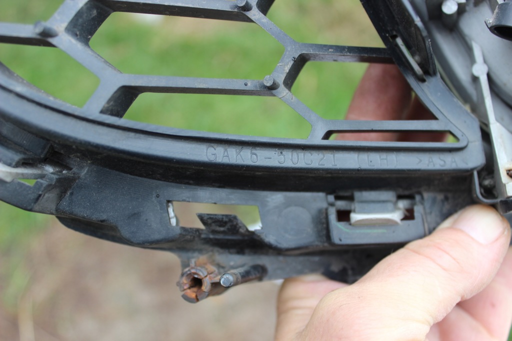 фото №5, Mazda 6 ii gh sport 2009r-halogen рамка решётка ,левая