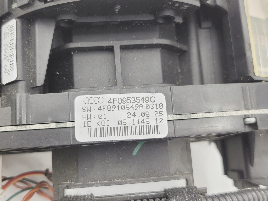 фото №9, Audi a6 c6 переключатель комбинированный с подогревом подогрев воздуховод лента sedan