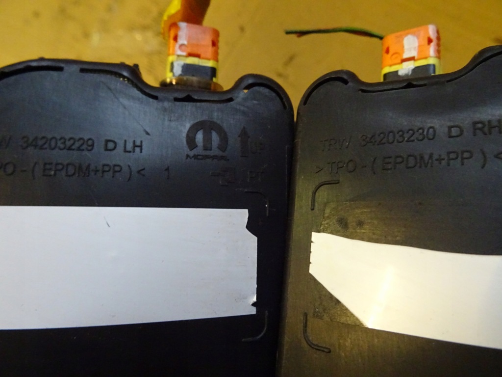 фото №3, Alfa romeo stelvio подушка безопасности сиденье l p 34203229/30