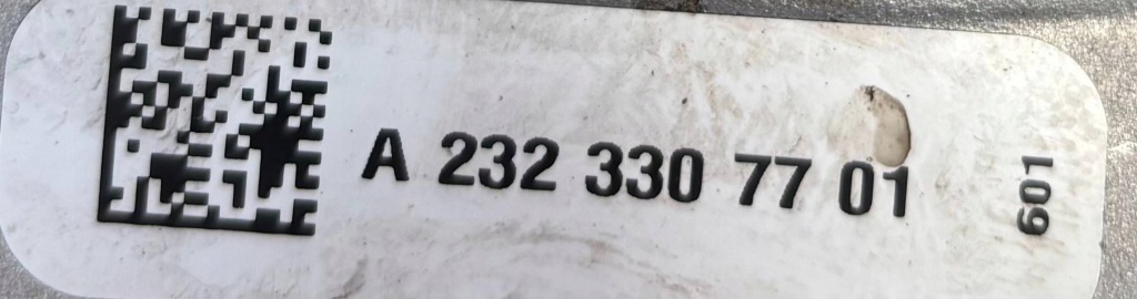 Mercedes amg sl r232 поворотний кулак ступиця 2322800 Оригінал